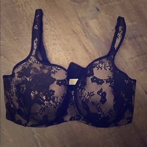Cacique Black Lace Bra